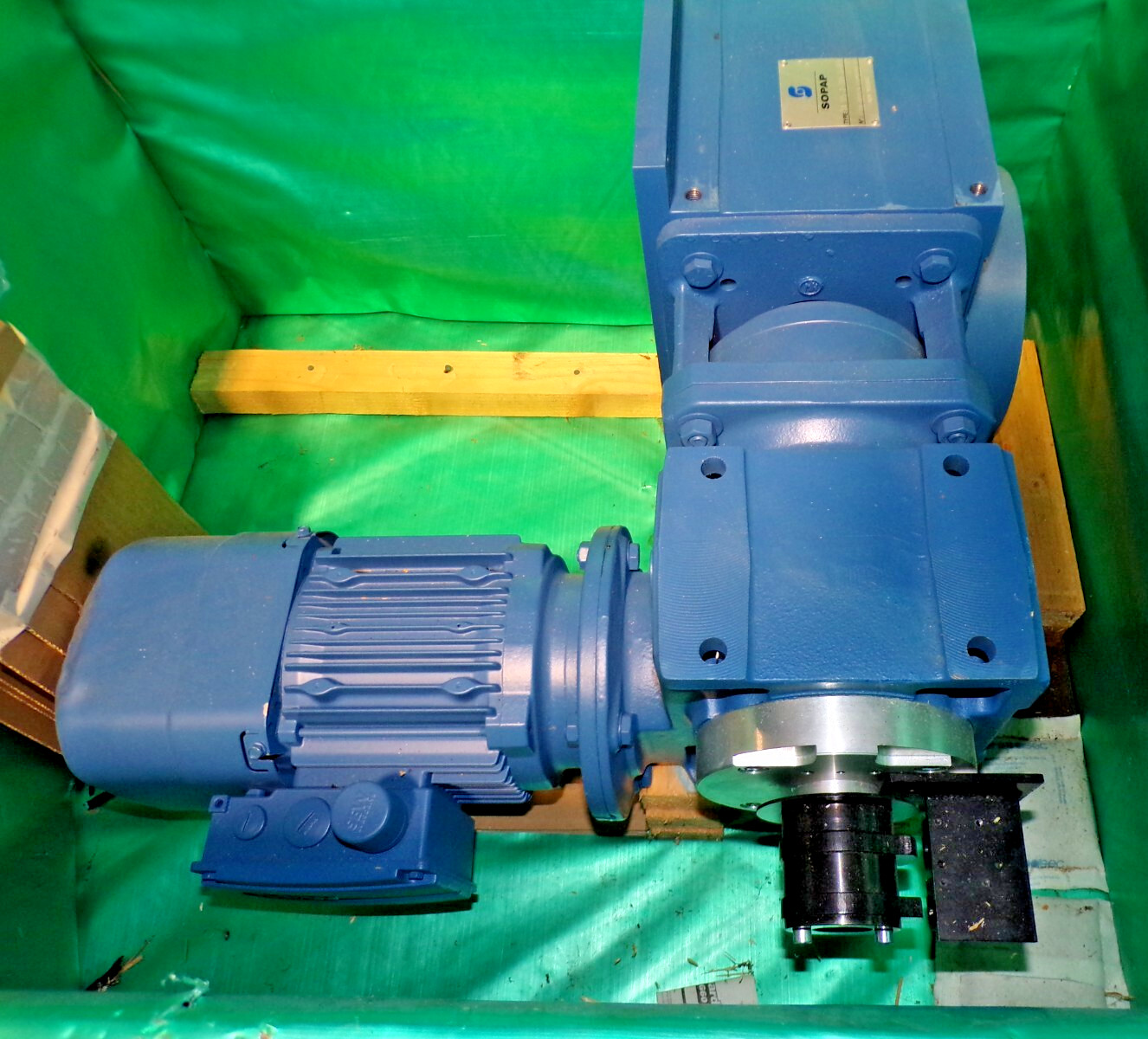 New Sopap Rotary Indexer Table 1.5 KW 460 VAC TA 125-2-300-3