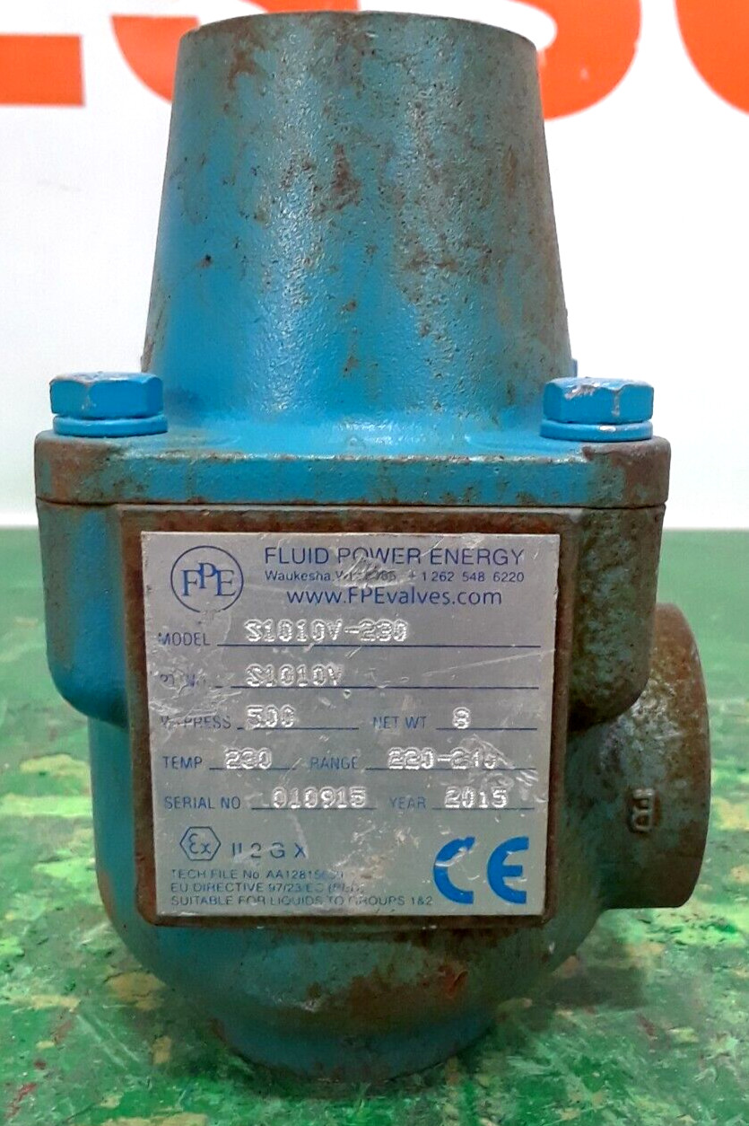 🟠FLUID POWER ENERGY THERMOSTATIC VALVE PESSCO IS OFFERING 1 C122222-3-4 🗽