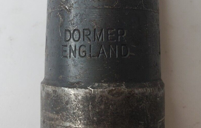 DORMER ENGLAND TAPERED SHANK DRILL BIT 1-3/16 HS 9-1/8″ OAL 4-1/8″ LOC 2 FLUTE