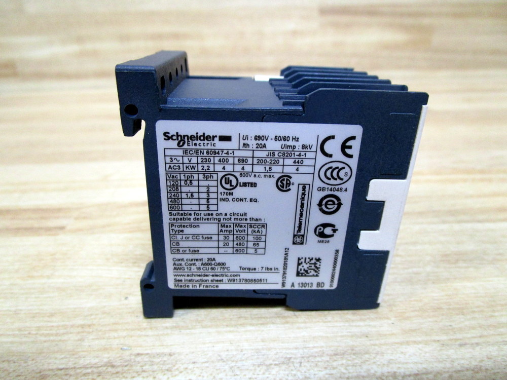 Schneider LP1-K09-10BD Telemecanique LP1K0910BD
