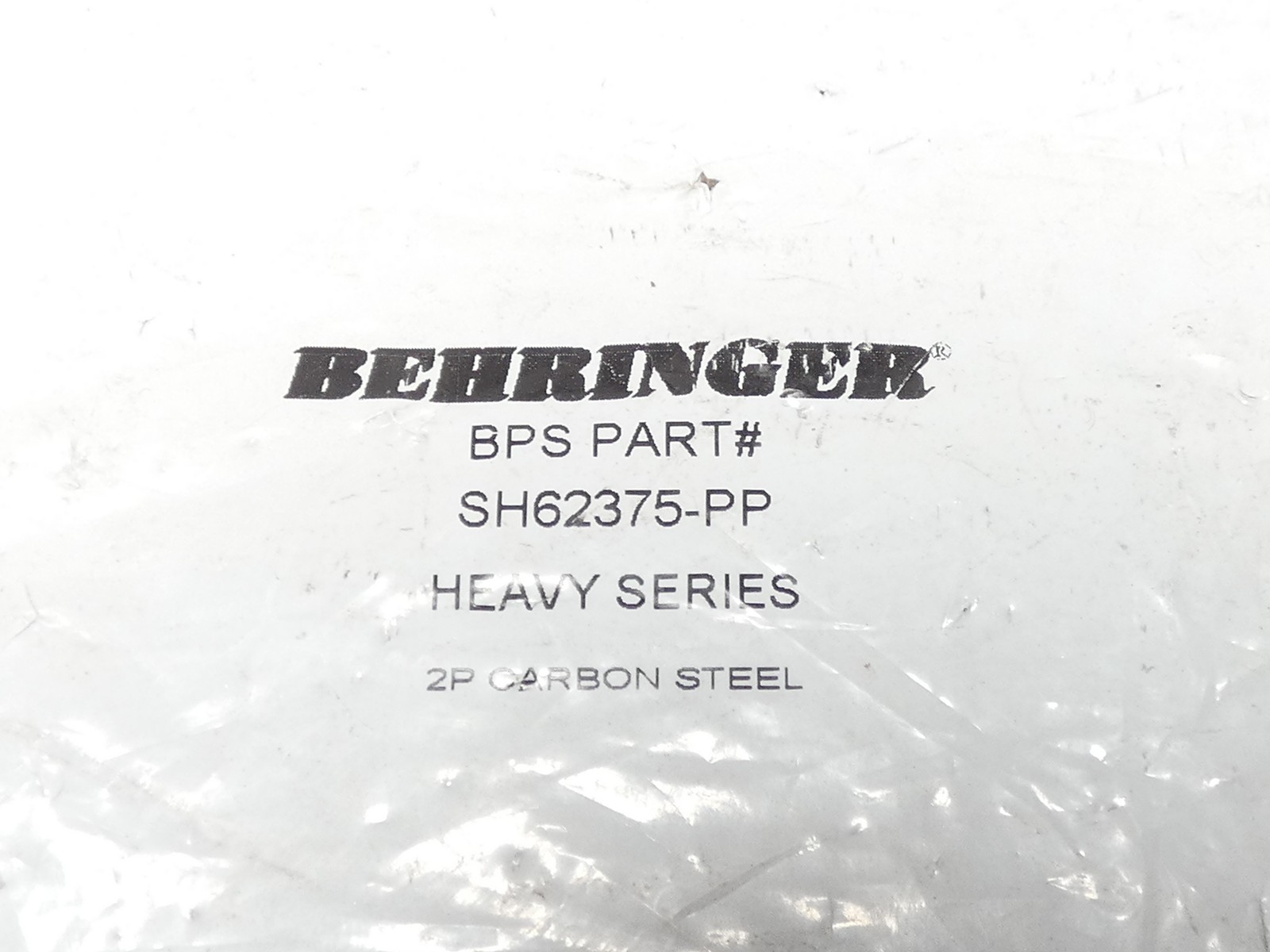 Behringer SH62375-PP Carbon Steel Tube Clamp Kit – NEW Surplus!