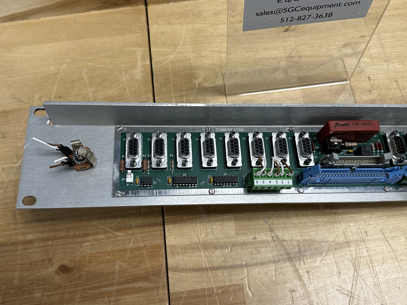 Karl Suss Interlock Override PCB Assy 260PC212 PN: 614PC212 REV: 02