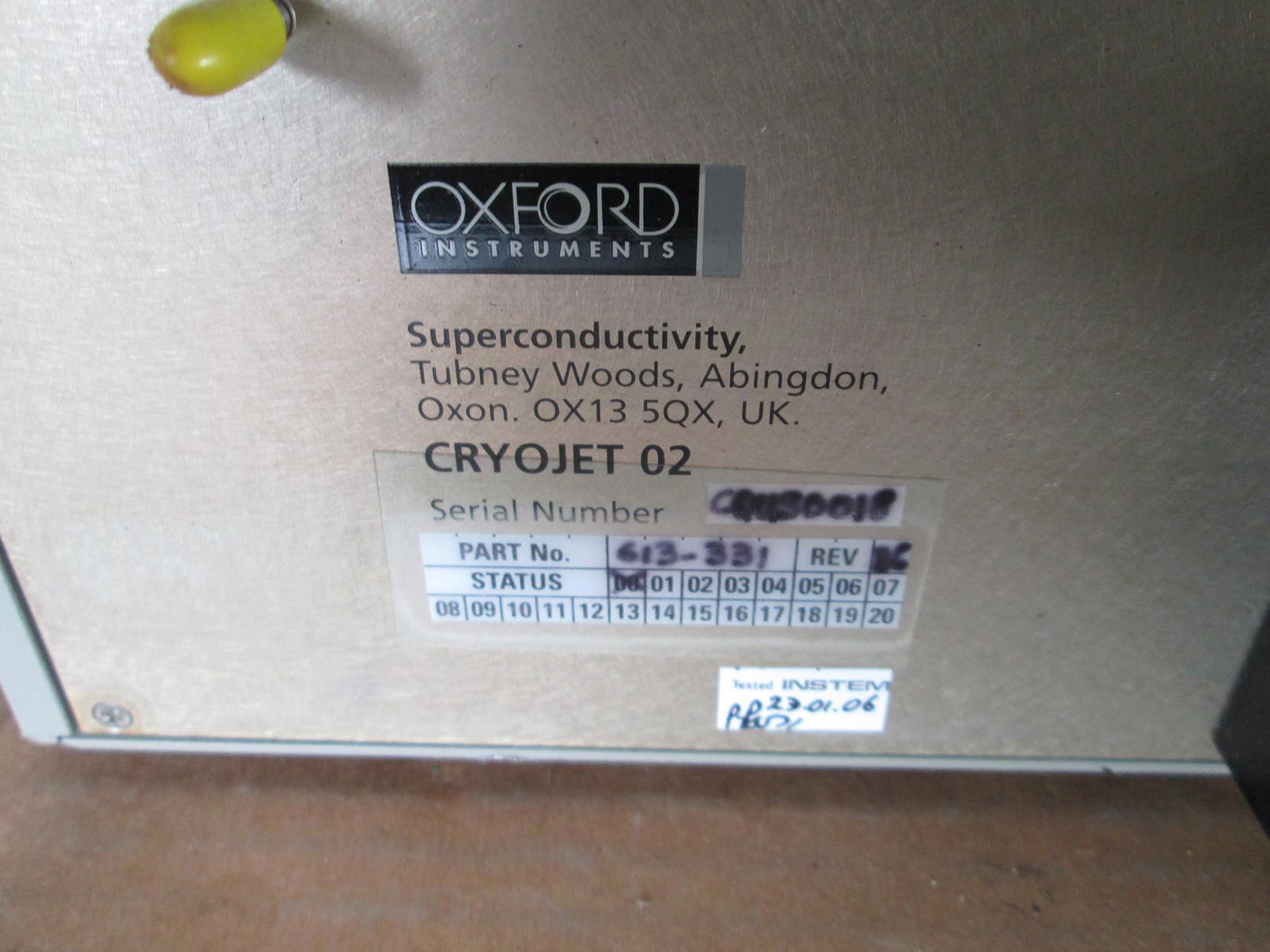 OXFORD INSTRUMENTS CRYOJET CONTROLLER UNIT ONLY