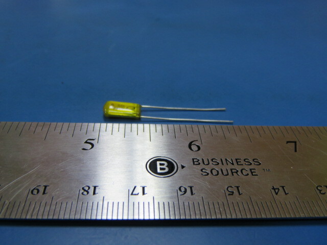 NICHICON QYX2A223JTP Qty of 83 per Lot 0.022µF Film Capacitor 100V Polyester