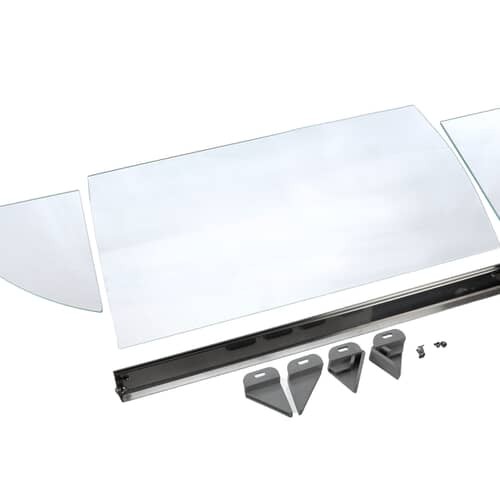 WINCO EHDG-5SG Sneeze Guard Kit EHDG-5R Food Safety Commercial Kitchen