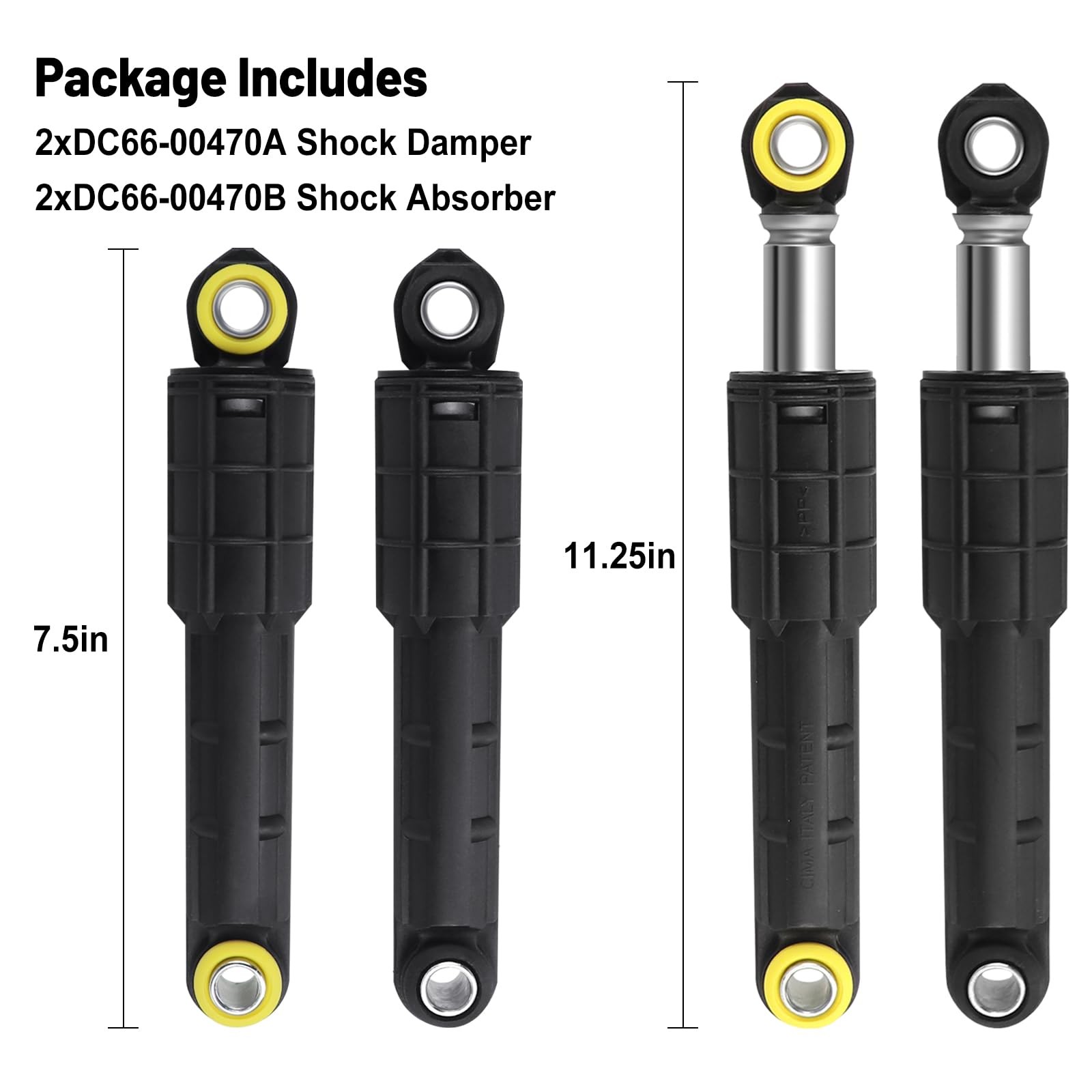 DC66-00470A & DC66-00470B Washer Shock Absorber with Sam-Sung Washing Machine…
