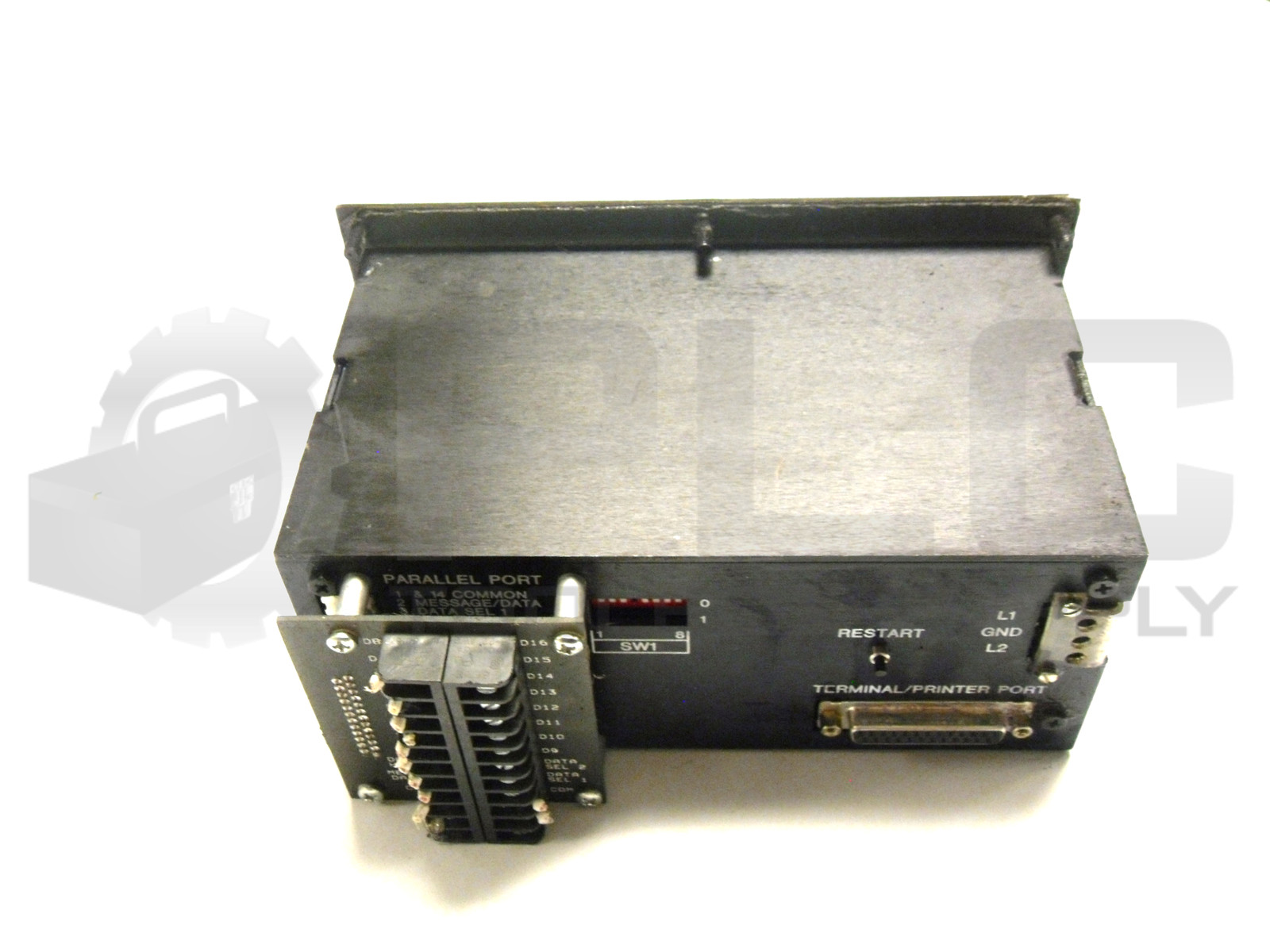 UTICOR 150-115N2L08EC PROGRAMMABLE DISPLAY