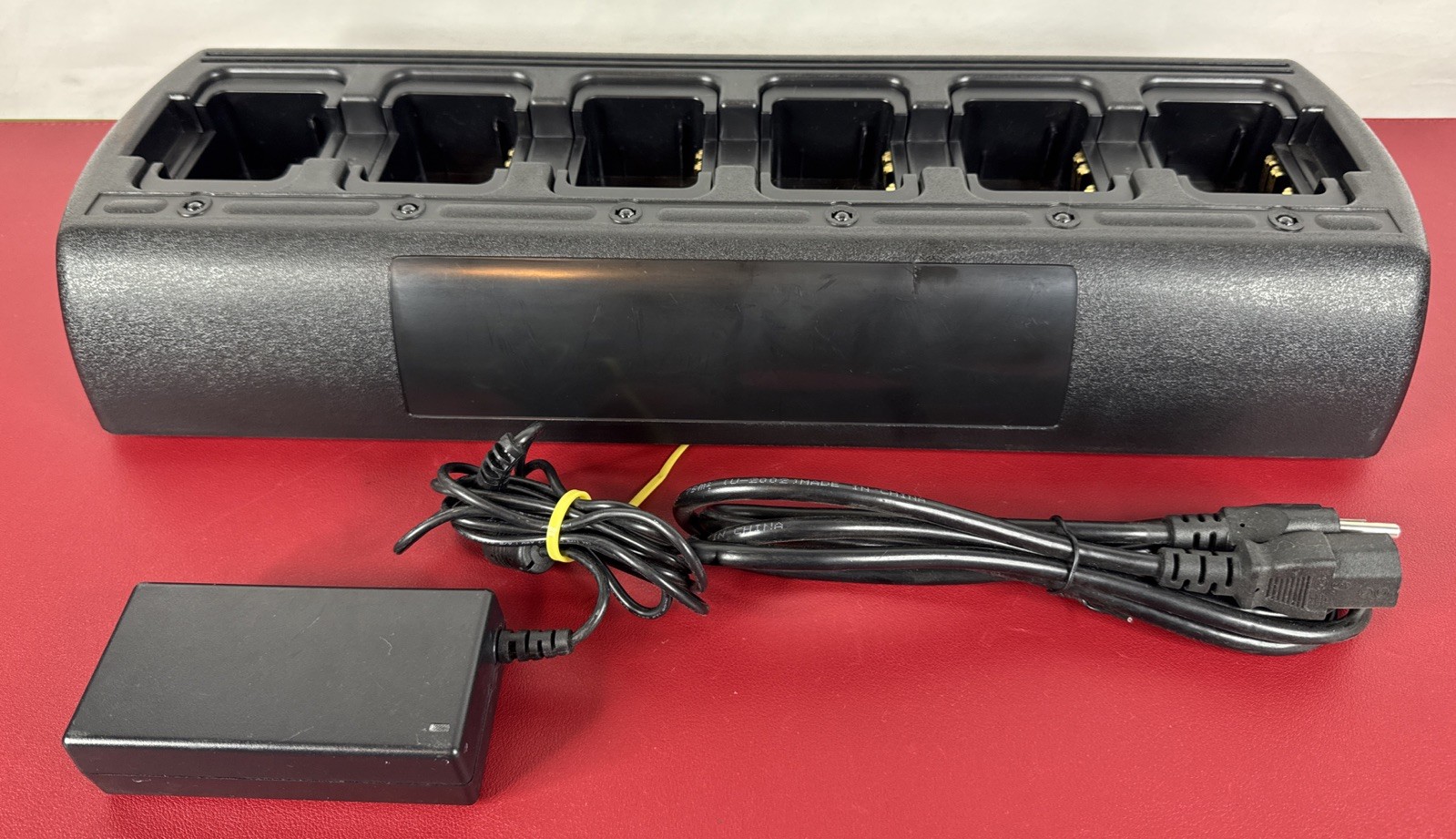 Charger for Motorola NNTN4437AR Universal Rapid Six-Bay Drop-in