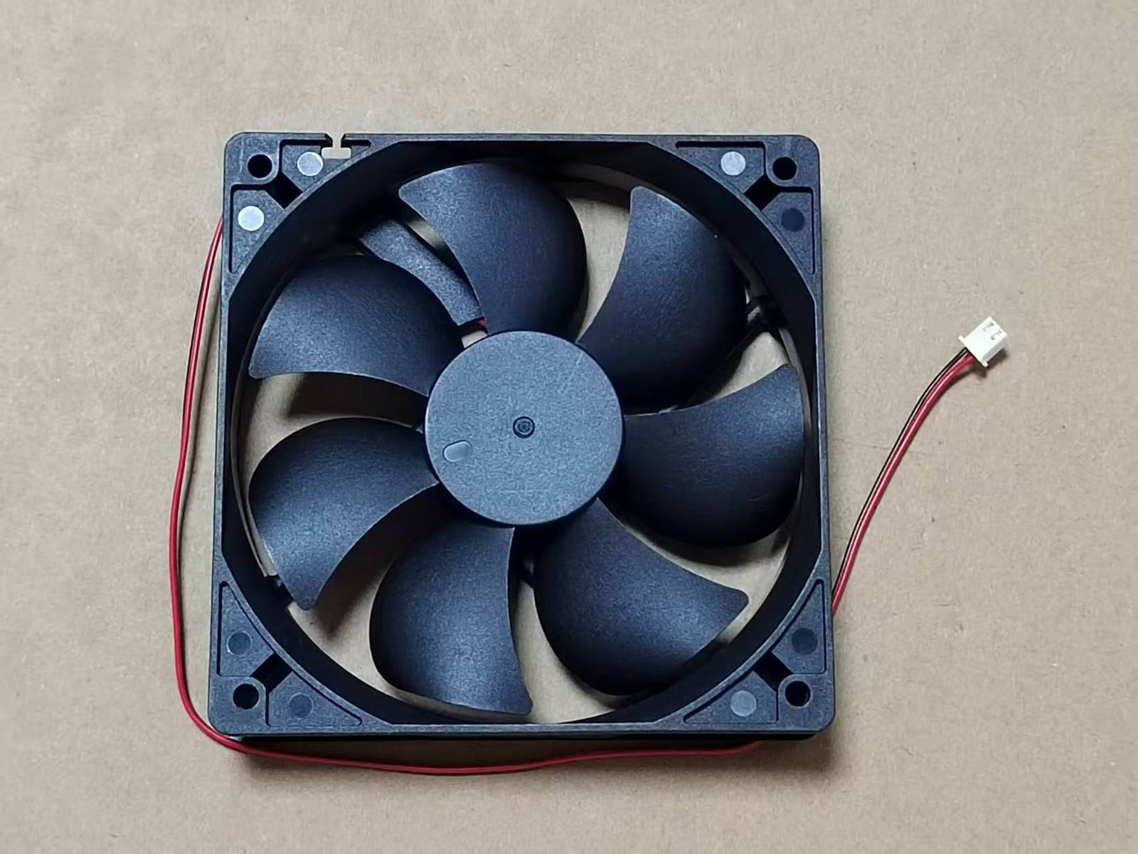one HK FAN AS12025H12 DC12V 0.25A 2-wire cooling fan 120*120*25mm