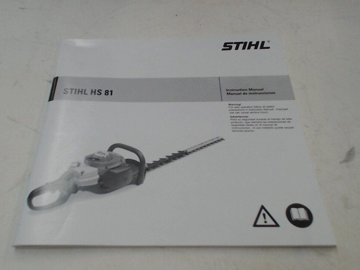 Stihl HS 81 Instruction Manual
