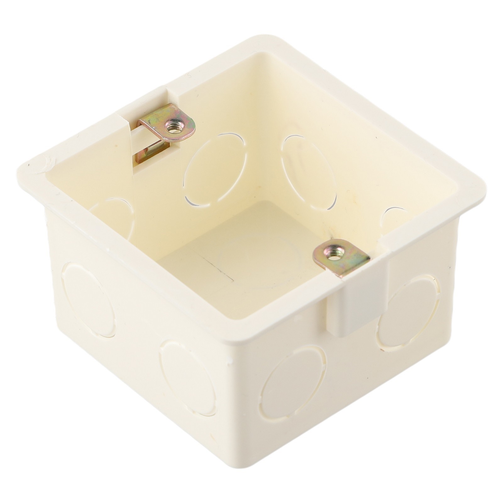 1Gang Socket Box 80x80x50mm Back European Standard Pattress High Quality