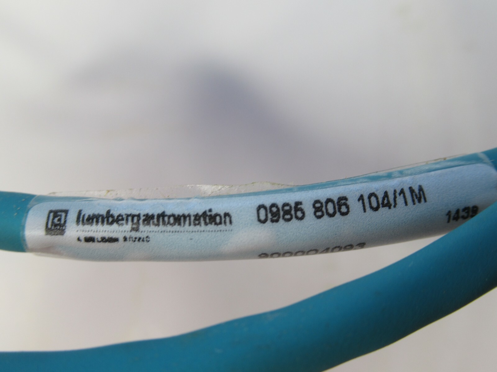 (NEW) LUMBERG AUTOMATION 900004093 0985-806-104/1M Ethernet Cat 5E Cable