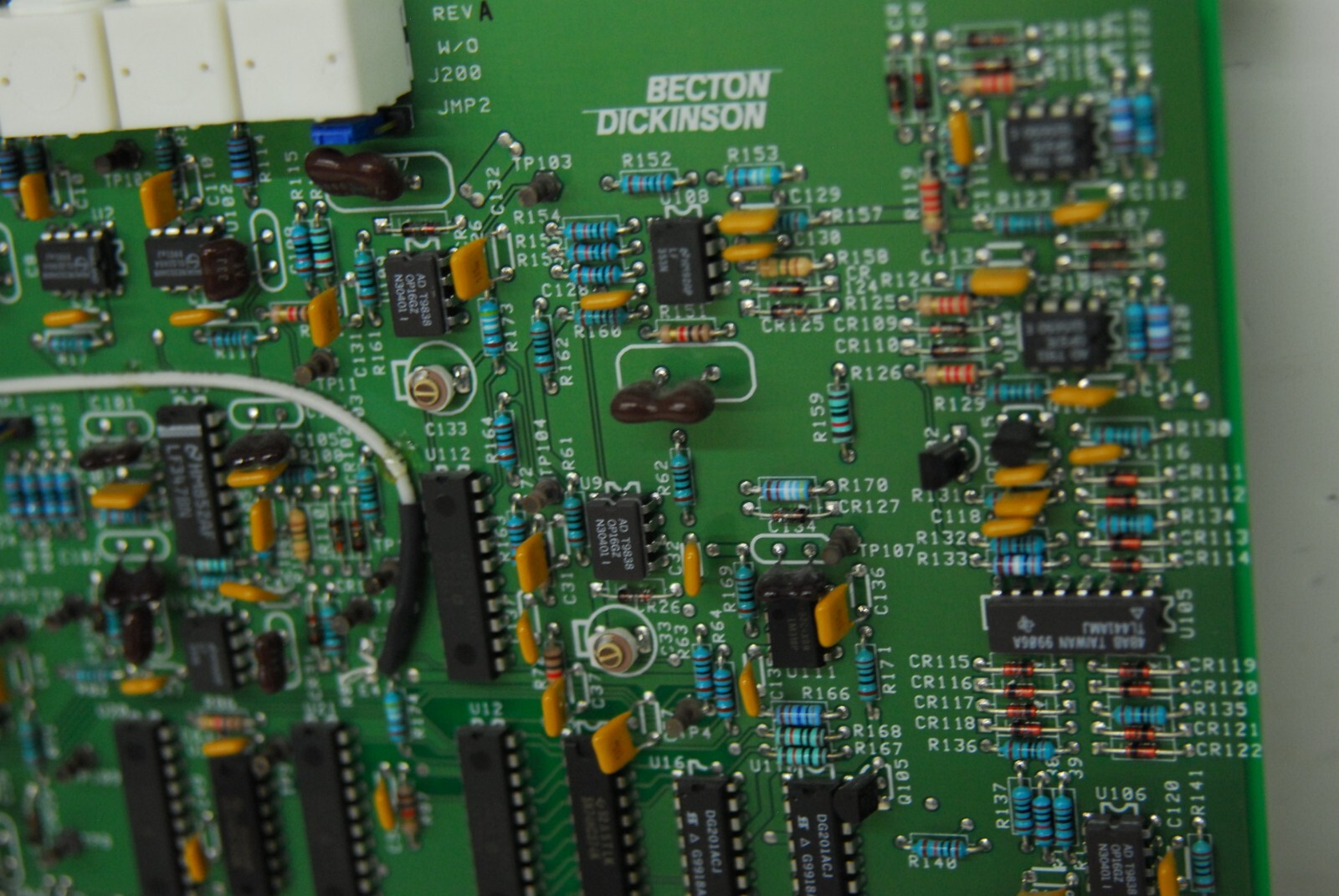 Becton Dickinson SSC/FL2 FL1/FL3 03-20128-02 REV: A Board (FACSCalibur)