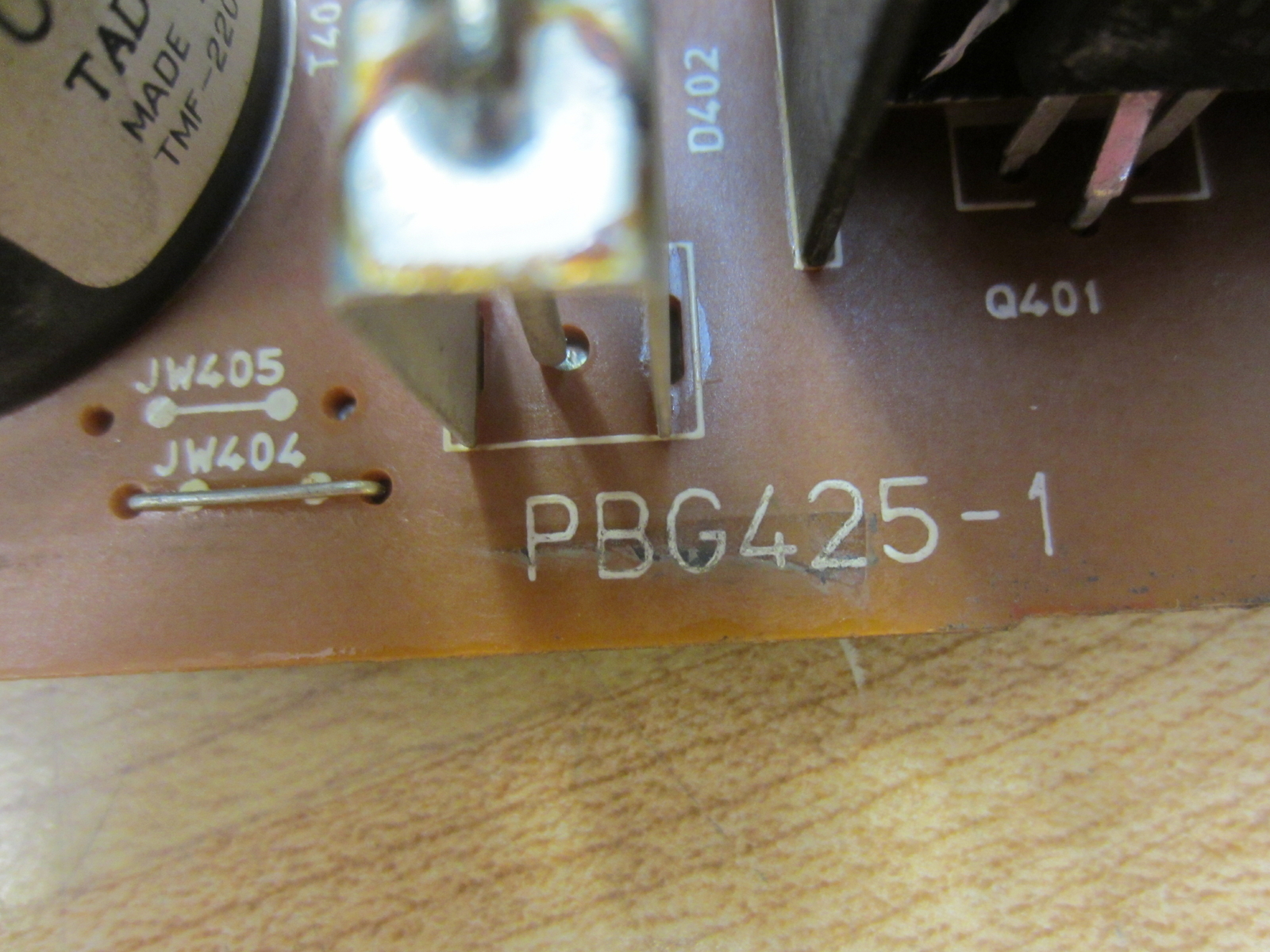Totoku Electric PBG425-1 Power Supply PBG4251 W/PBG427-0 & PBG429-0
