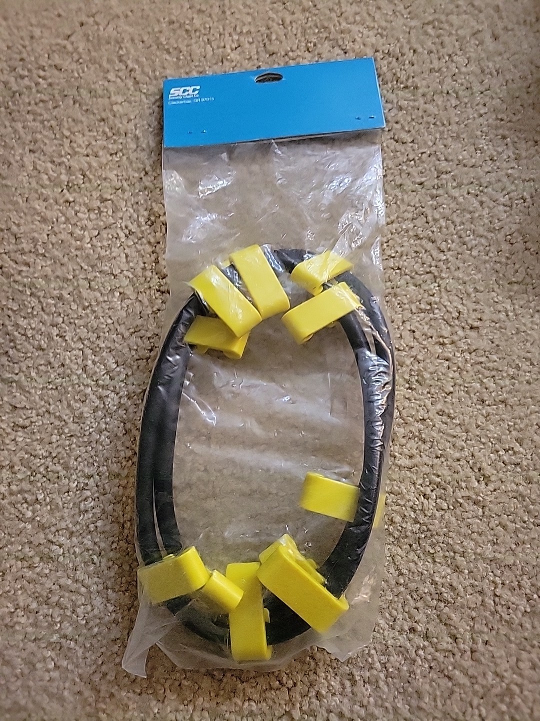 SCC- SZ 1174 Tire Traction Chain Rubber Tightener – Set of 2 1 Pair