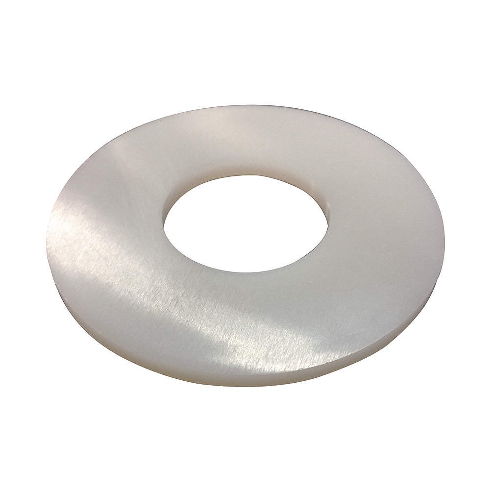 GRAINGER APPROVED 17W25001 FltWsh,Pln,Nylon,1 in,2 1/2×0.125in,5PK 4DAX8