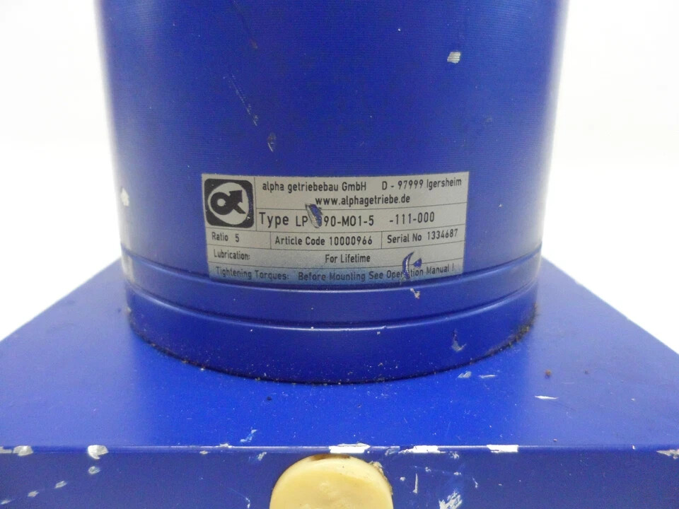 Alpha Getriebebau , Alpha LP 090-MO1-5-111-000 , LP090-MO1-5 5:1 Gear Reducer