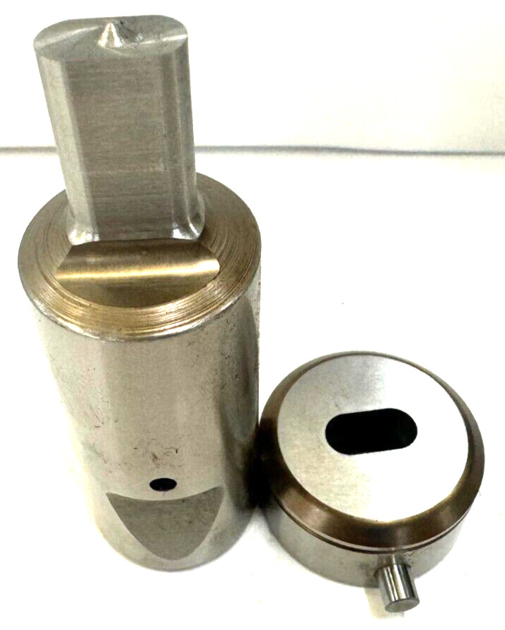 WILSON TOOL PUNCH & DIE SET STN 28XX OBLONG 0.500″ X 0.250″ 1 1/4″ OD