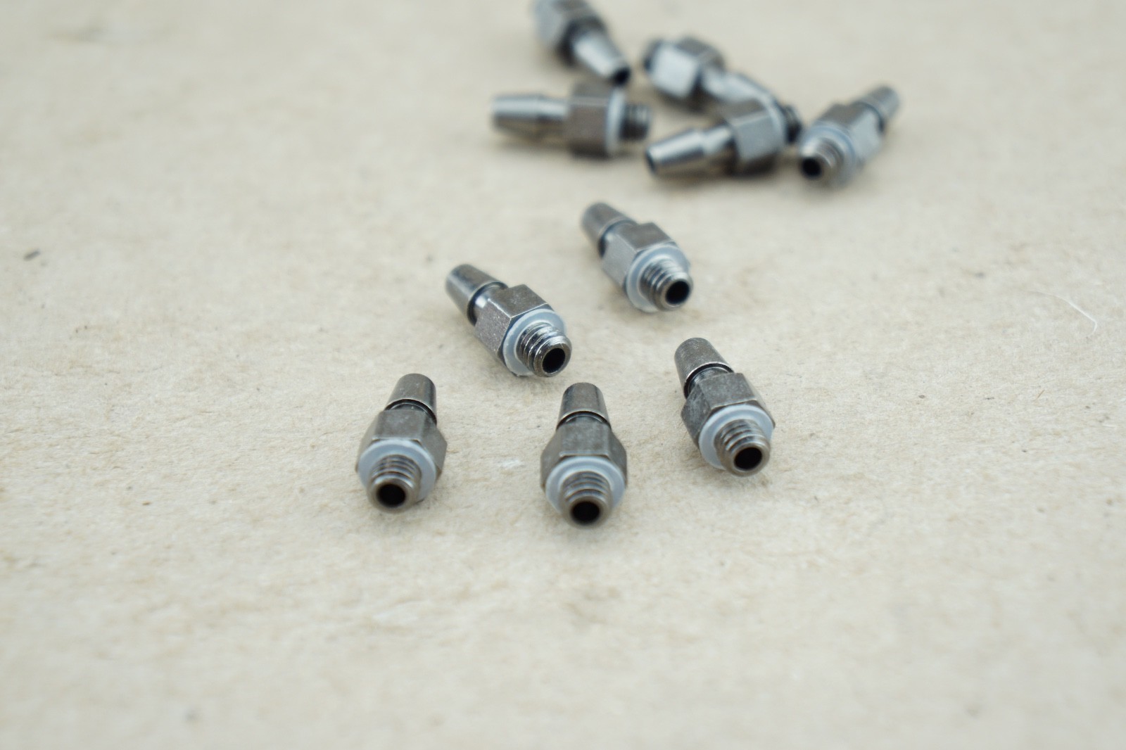 10 Pk Piab Hose Connector M5 D=4 01AC 3107030 Fittings B10-2 B15-2 B15MF D15-2