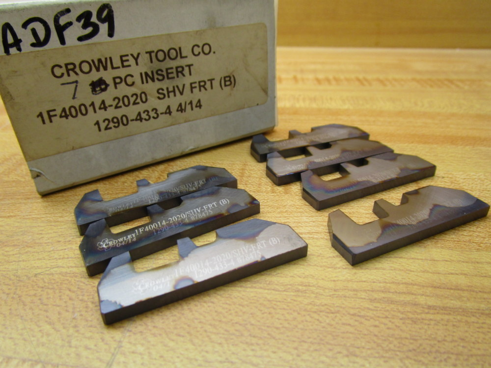Crowley Tool 1F40014-2020 SHV-FRT (B) Insert 1290-433-4 4/14 (Pack of 7)