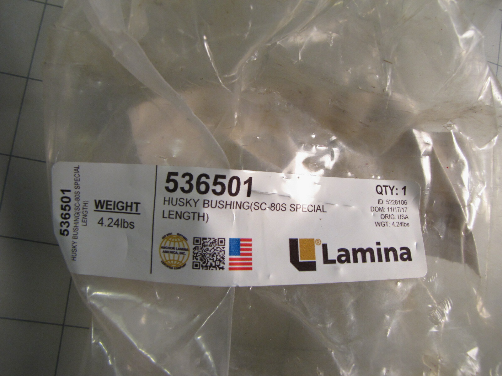 Husky Lamina 536501 (SC-80S) Bushing NEW
