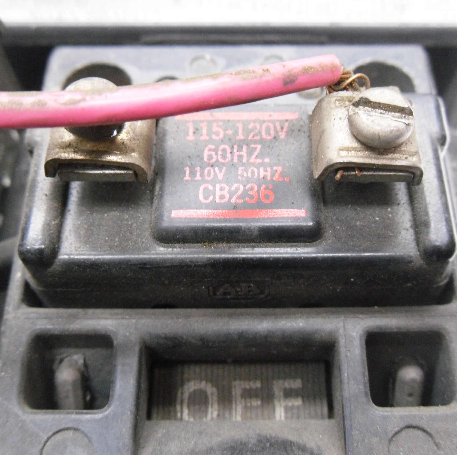ALLEN BRADLEY 509-C0D /A CONTACTOR 600VAC 509-COD W/ CB236 COIL 110-120V 50/60HZ