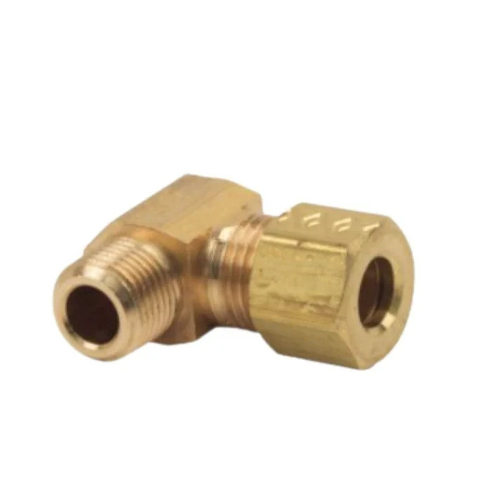 New BrassCraft Compression 1/4 in OD Tube x 1/8in MIP #69CA-4-2XY P