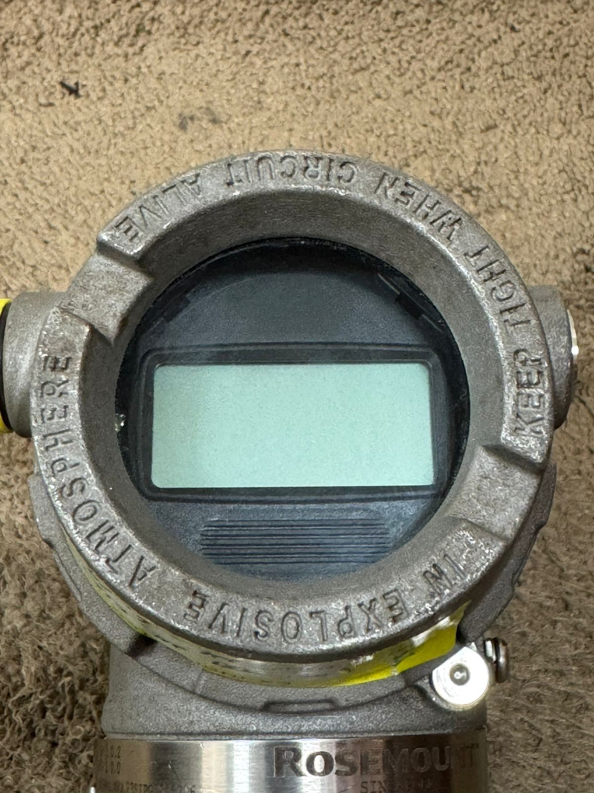 Rosemount / Pressure Transmitter / 3051TG4 / WP 3705PSI-256BAR / Cal. 0-235BAR G