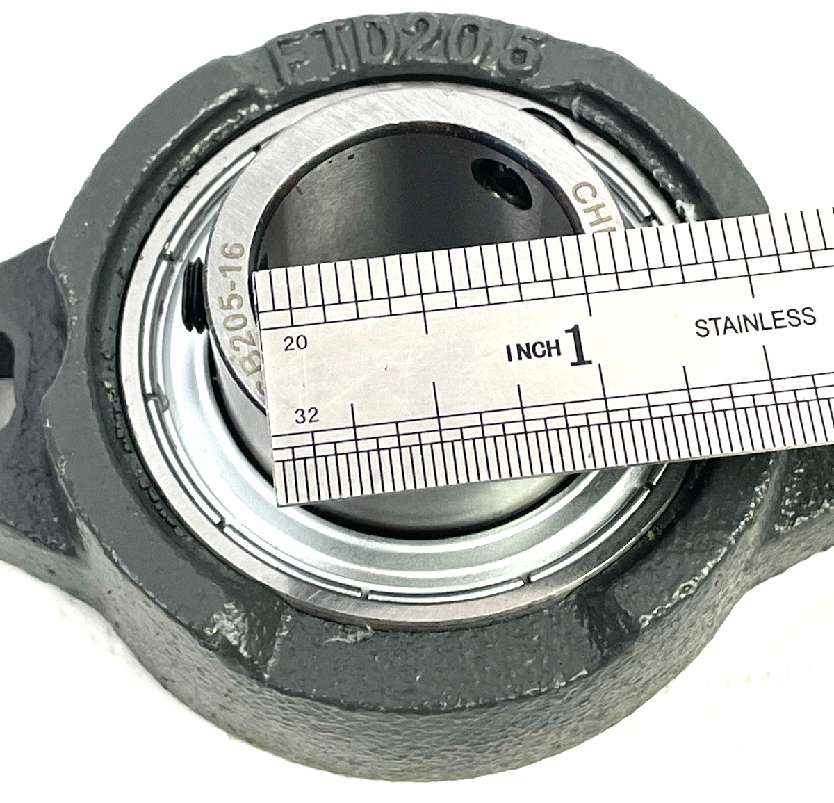 SBFTD205-16 Oval Ductile Flange Bearing Unit Shaft Size 1 INCH