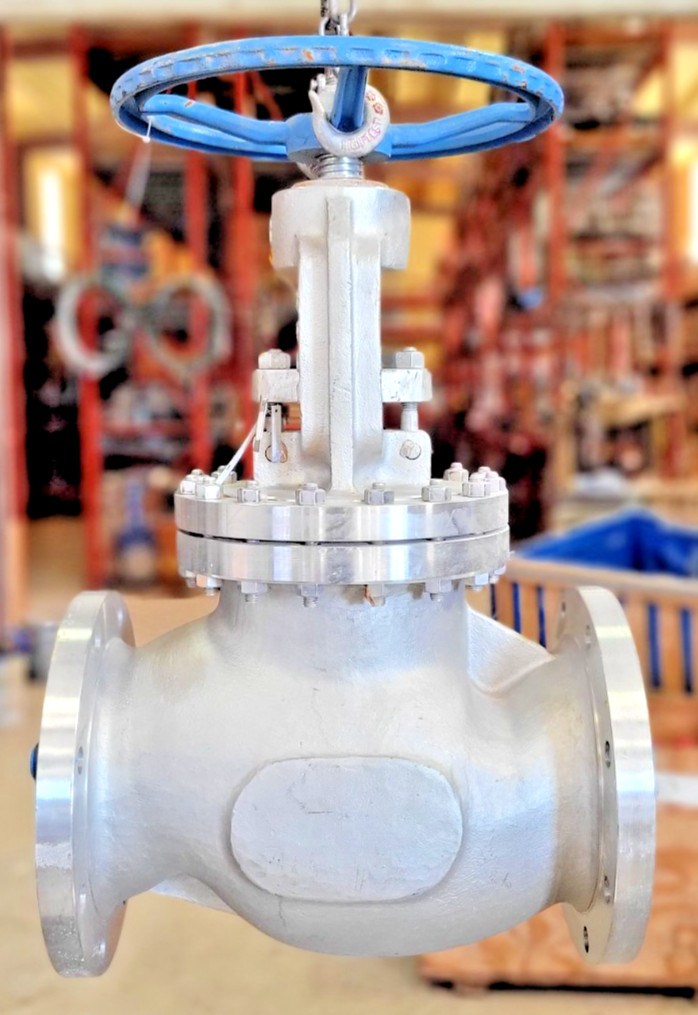 🟠8″ 150RF GLOBE VALVE BS1873 133-16-16HFS PESSCO OFFERING 1 G082525-3 🗽
