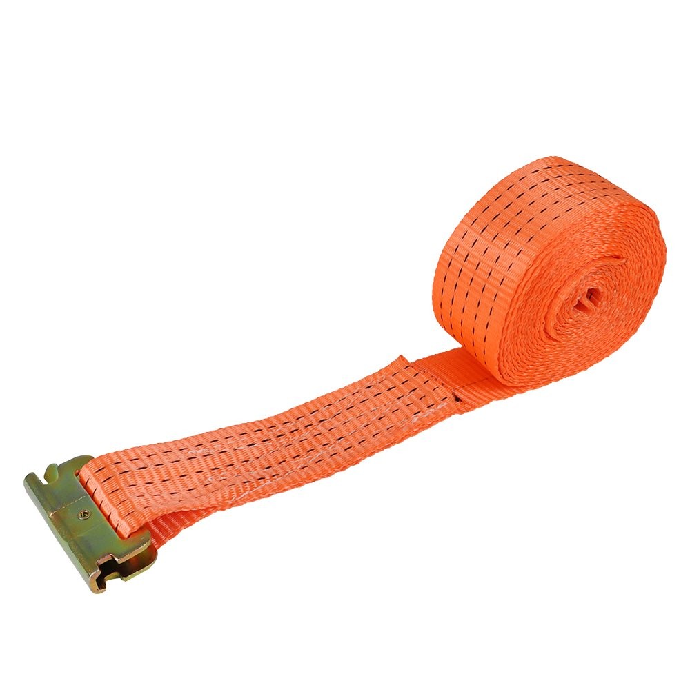 4 Set 2″ ×15′ E-Track Ratchet Tie Down Strap Trailer Enclosed Cargo Van Straps