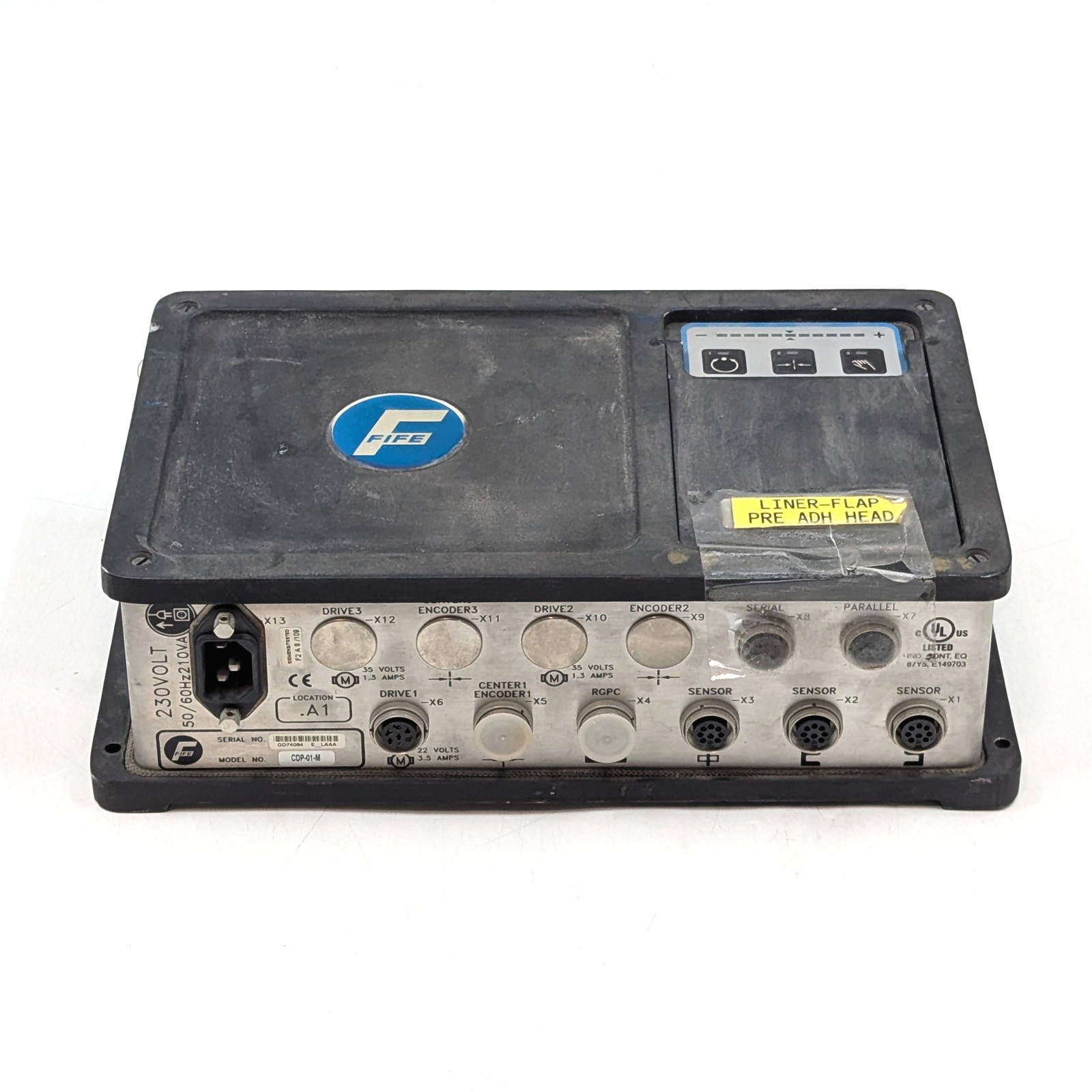Fife CDP-01-M 230V Web Guide Monitor/Controller | *For Parts*