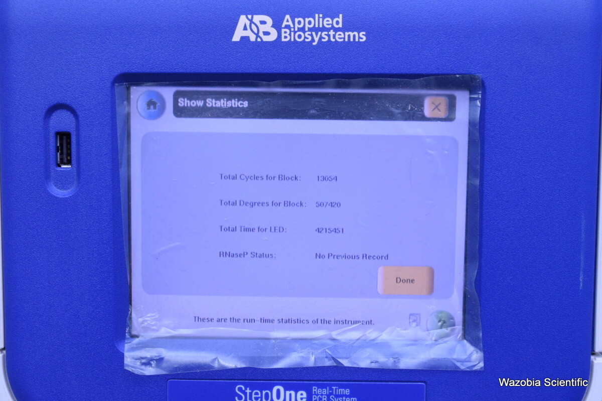 AB APPLIED BIOSYSTEMS STEPONE REAL-TIME PCR SYSTEM 4369074