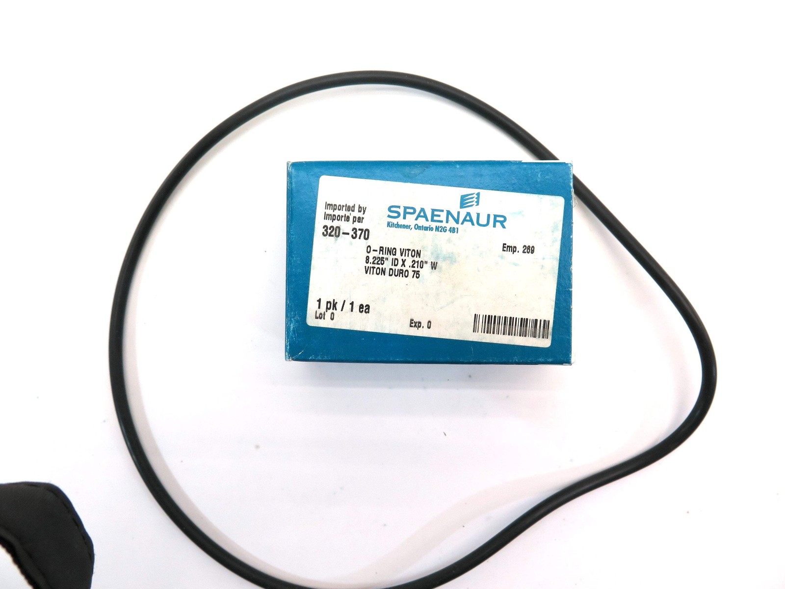 Spaenaur 320-370 O-Ring Viton Duro 75 8.225″ ID X .210 W