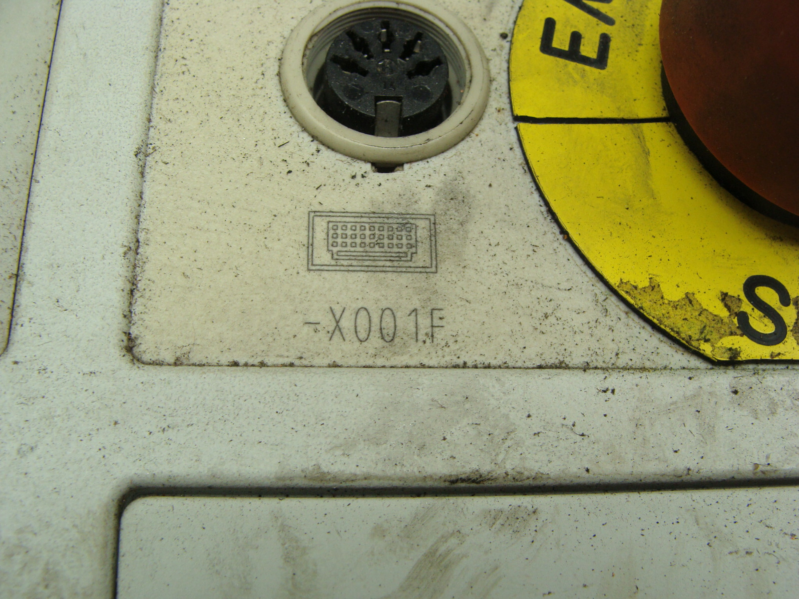 ARBURG DISPLAY CONTROL PANEL OPERATOR INTERFACE X001F (DAMAGED CASE)