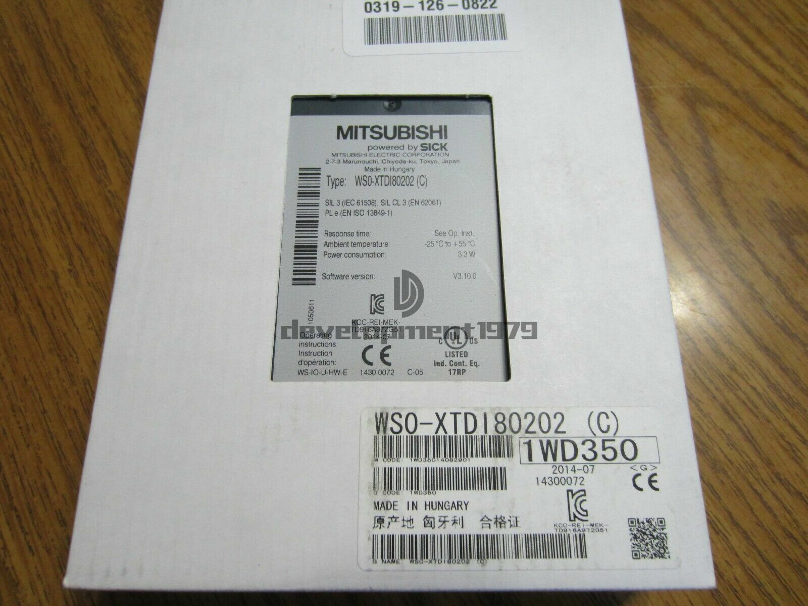 one New Mitsubishi WS0-XTDI80202 WS0-XTDI80202(C) Controller