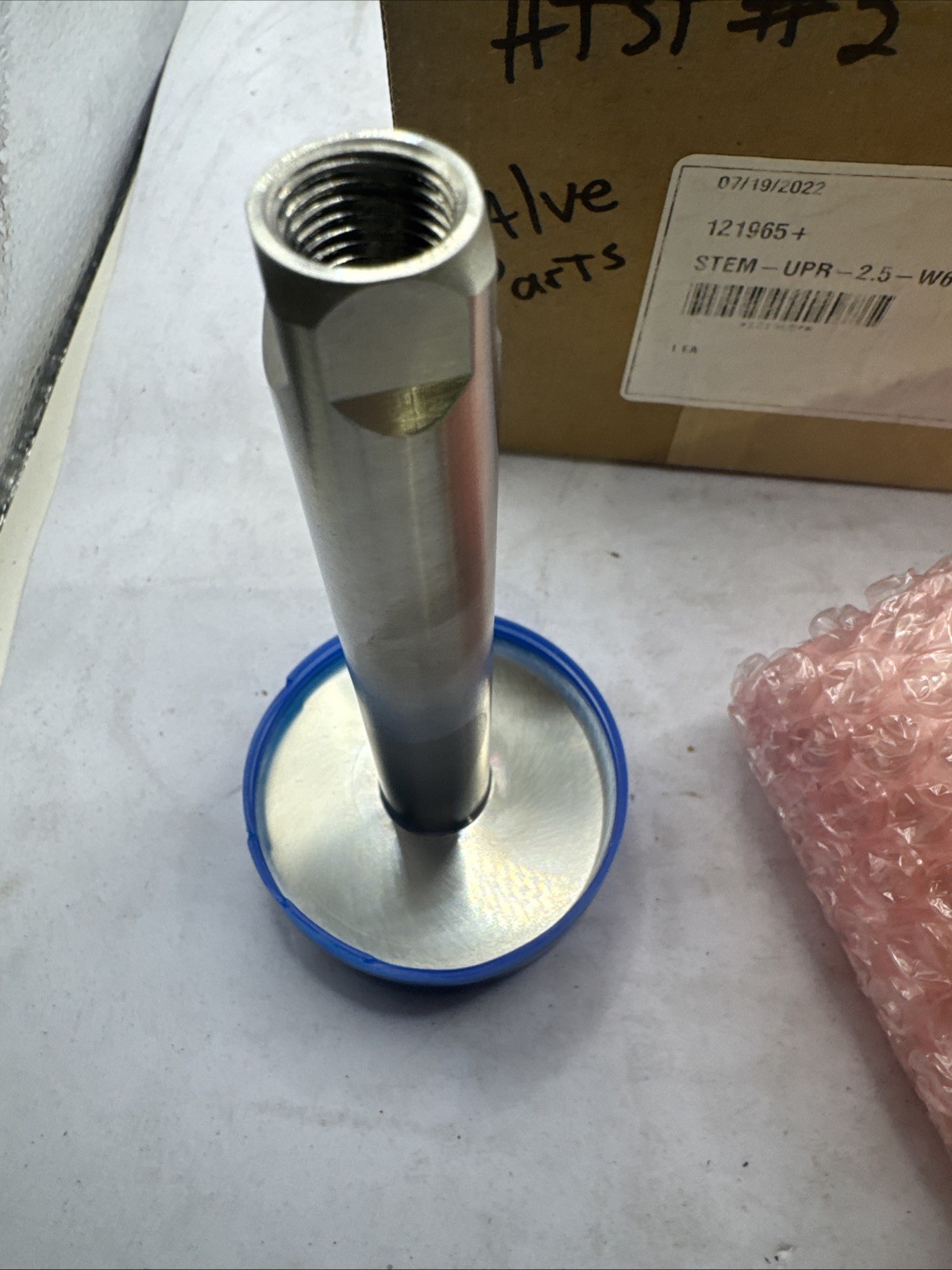 Waukesha Cherry-Burrell 2.5” Sanitary Butterfly Valve SS Metal Stem TFE Seat