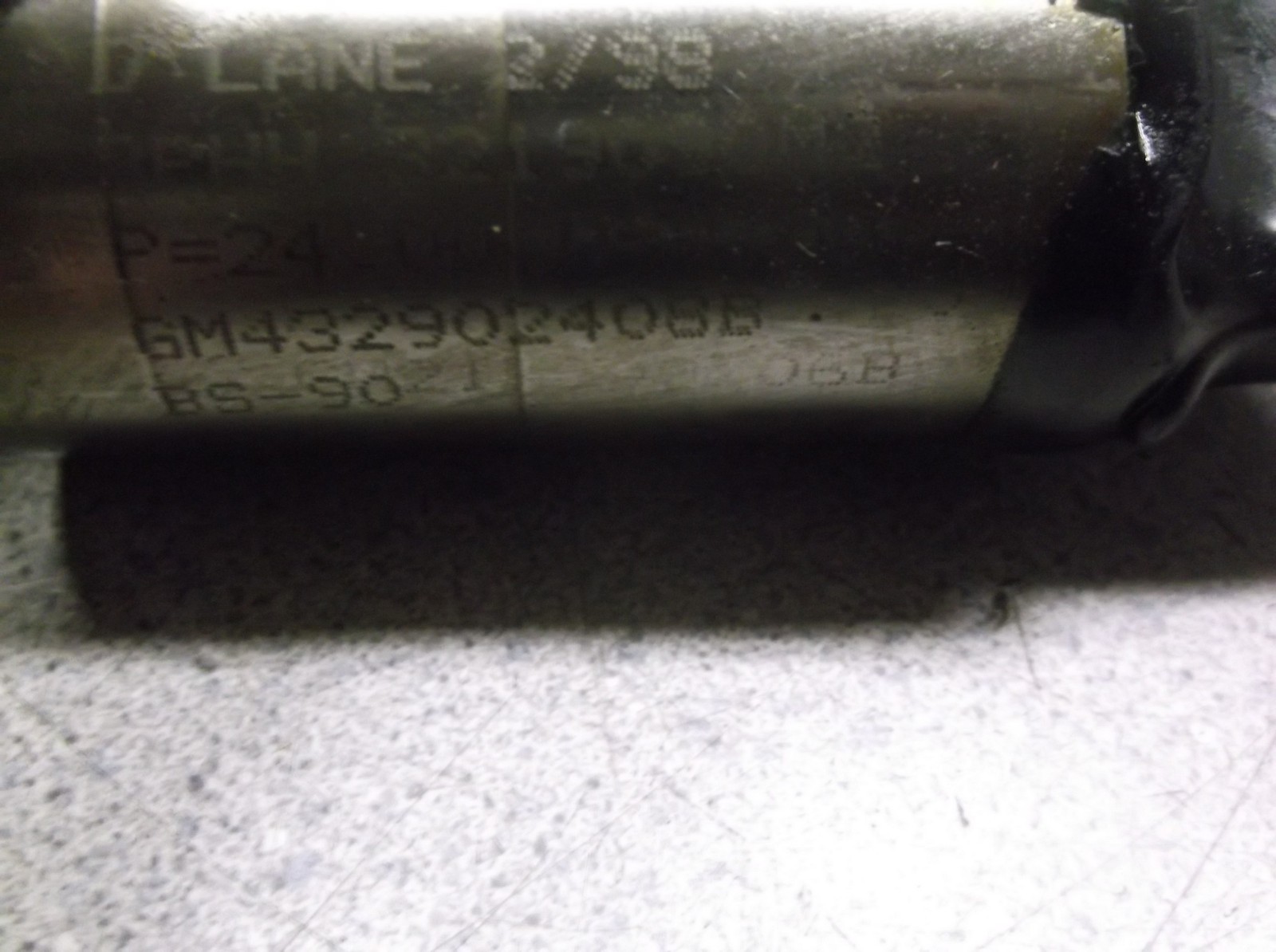 D LaneTool & Die Cutter Punch 2/98 BPHH 3219090M2 P=24.00 W=8.00 GM432902408B BS