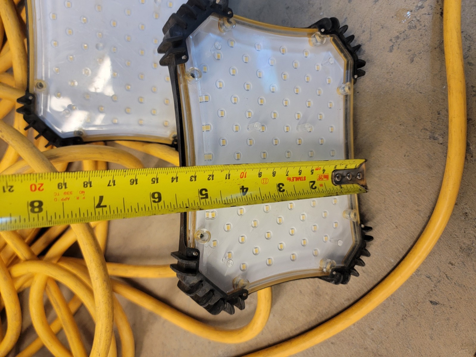 CEP 97132 9000lm Temporary Job Site Light Stringer 50 Ft