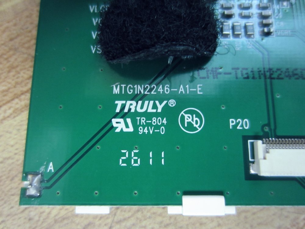 Truly MTG1N2246-A1-E Circuit Board W/LDC Display MTG1N2246A1E