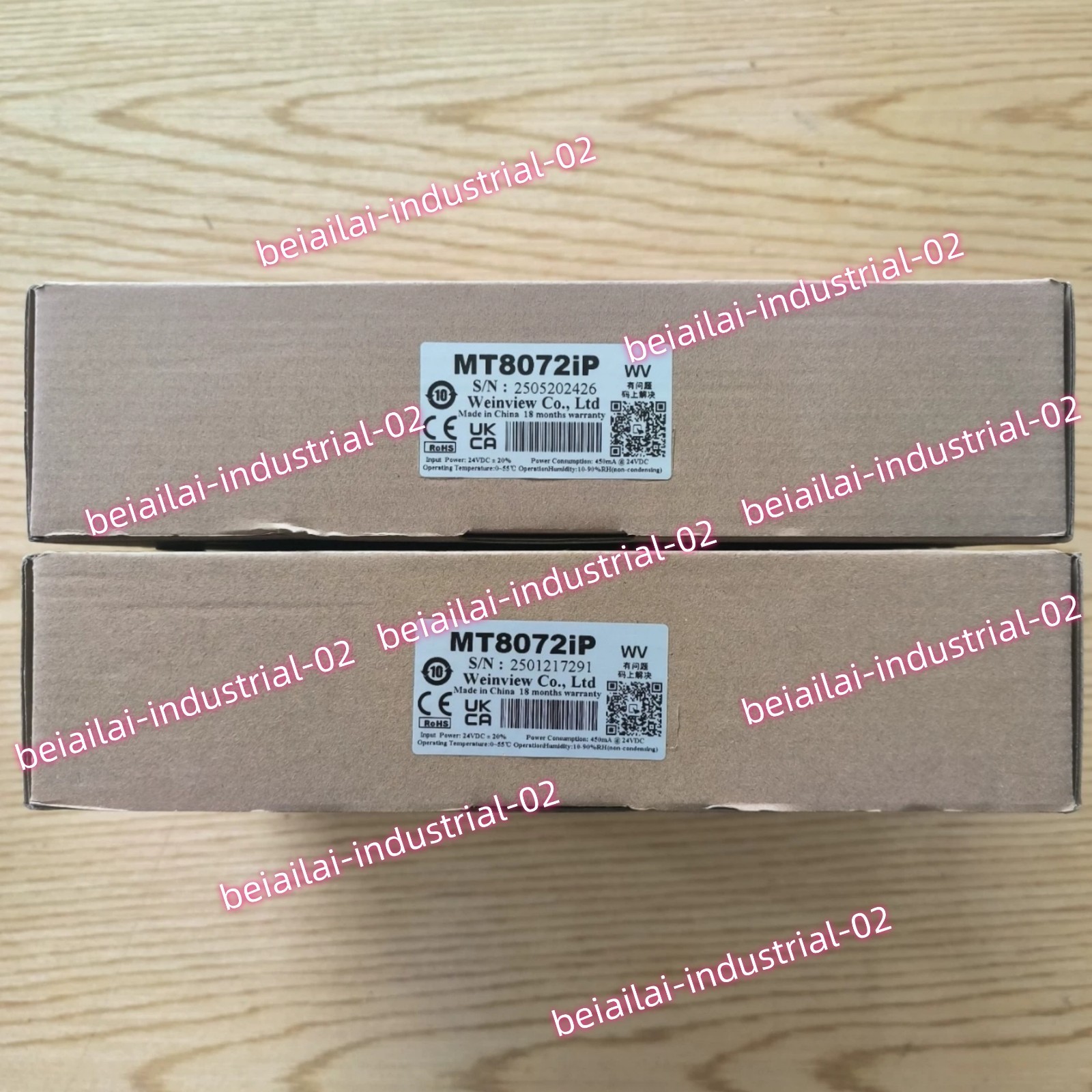 Weinview MT8072iP HMI Touch Panel#1pcs new in box