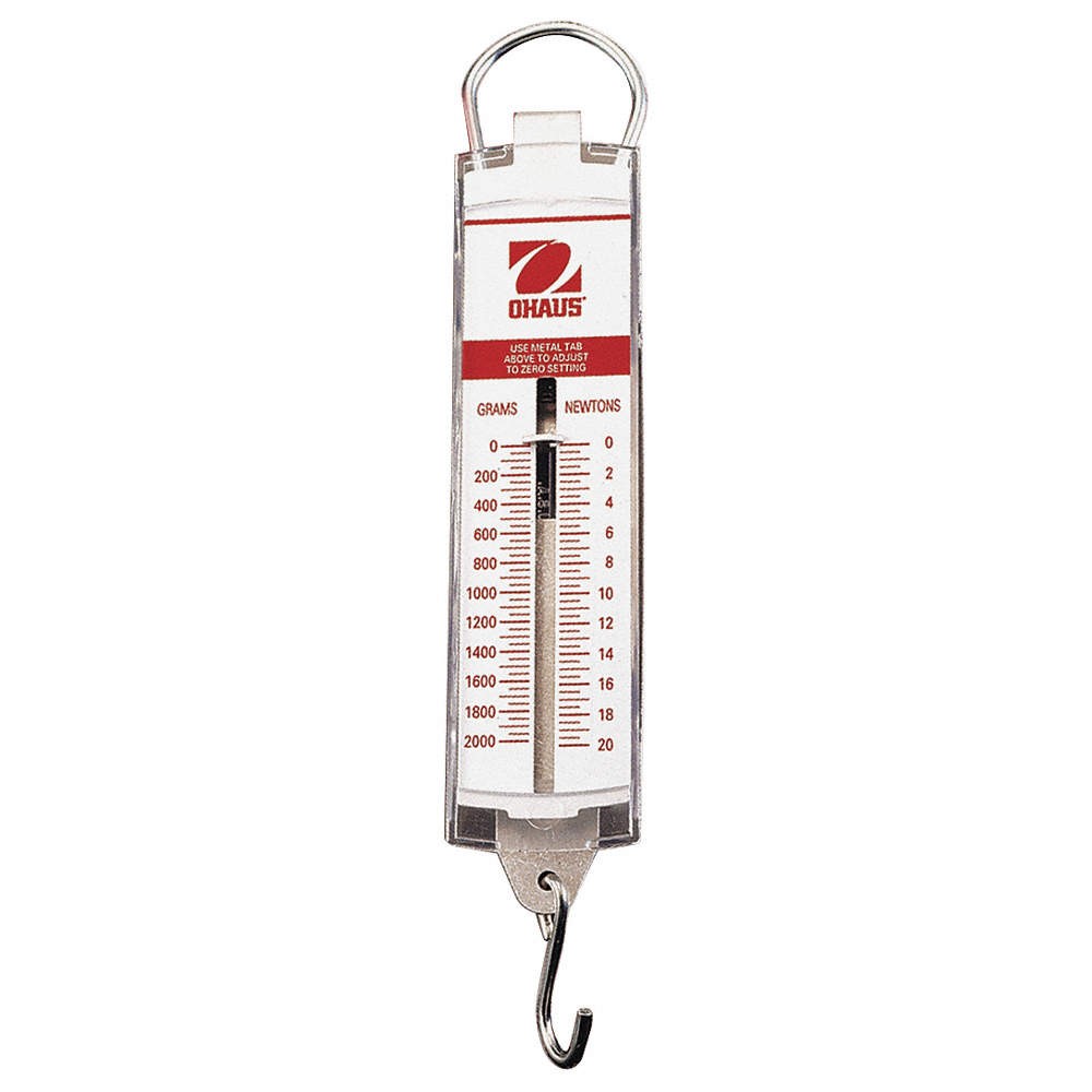 OHAUS 8008-MN Hanging Scale,Linear,5000g/50 N Capacity 3JKR7