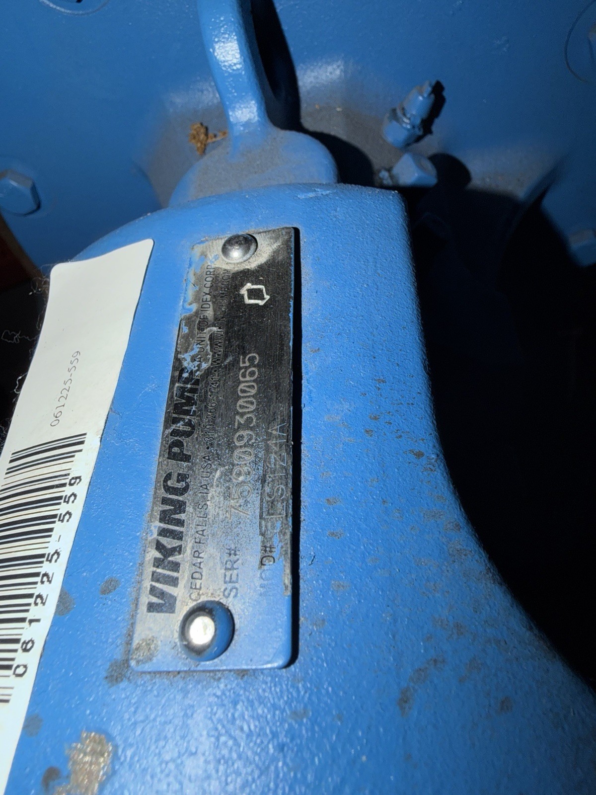 Viking Pump LS124A 3″
