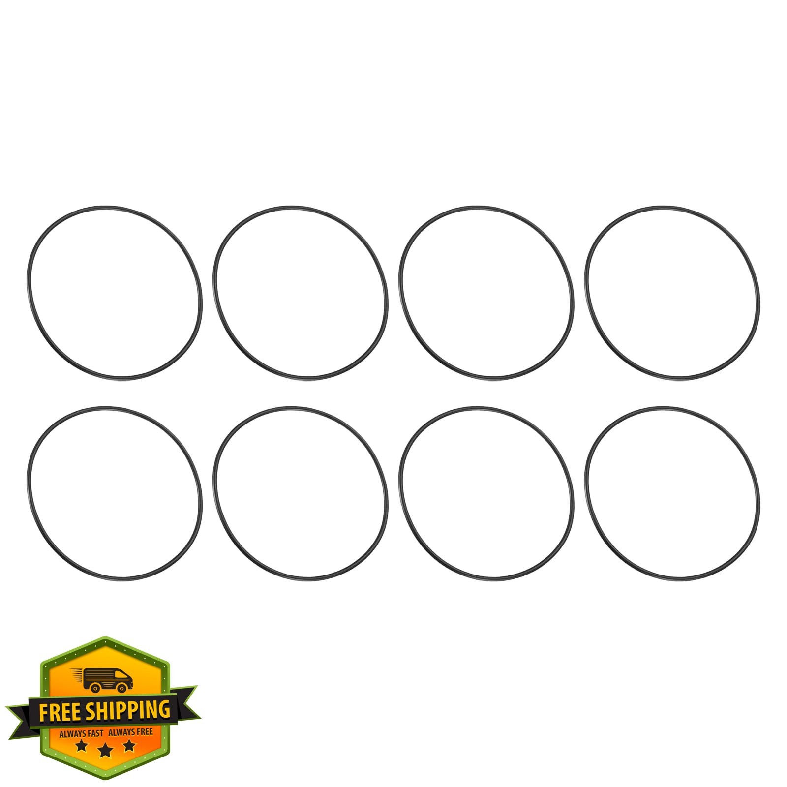 uxcell 8Pcs Nitrile O-Rings 3-3/4″ ID x 3-15/16″ OD