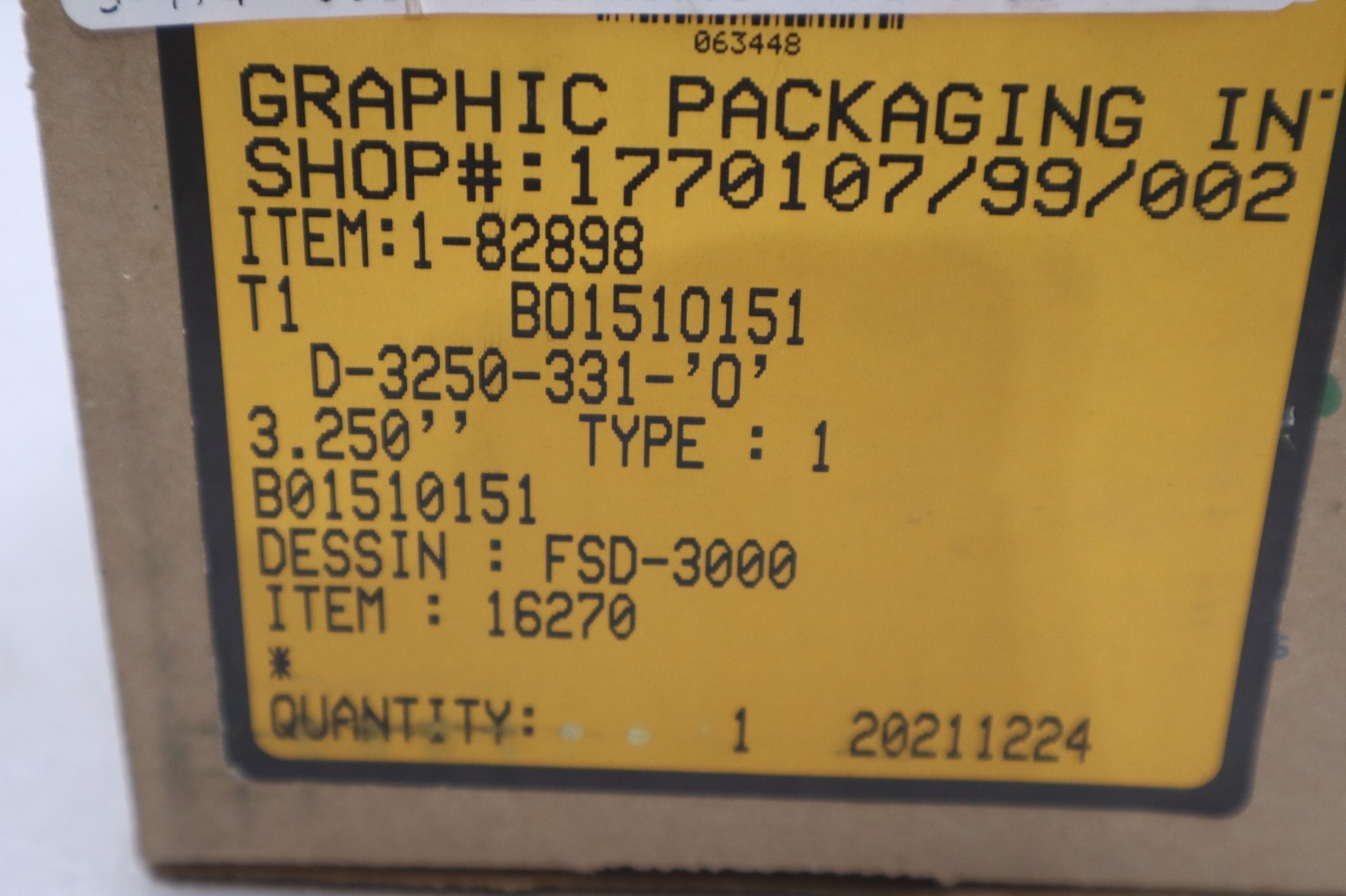 John Crane FSD3000 Spring Seal Assembly 3-1/4″ NEW IN BOX STOCK GF-938