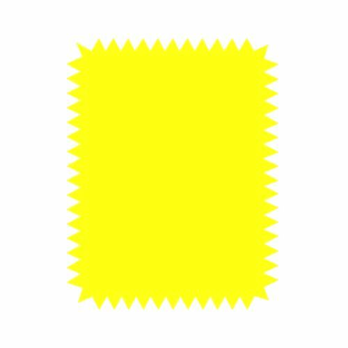 BAZIC Neon Pre-Cut Poster Board Shapes, 13.5″ x 10.75″ Arrow Balloon Cloud Spar