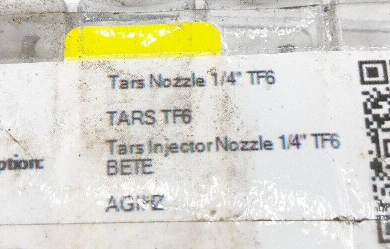New Bete TF6N Tars 1/4″ Injector Nozzle 316