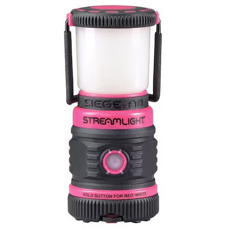 Streamlight 44944 Siege 200 Lumen Ultra-Compact Work Lantern 3xAA Battery Pink