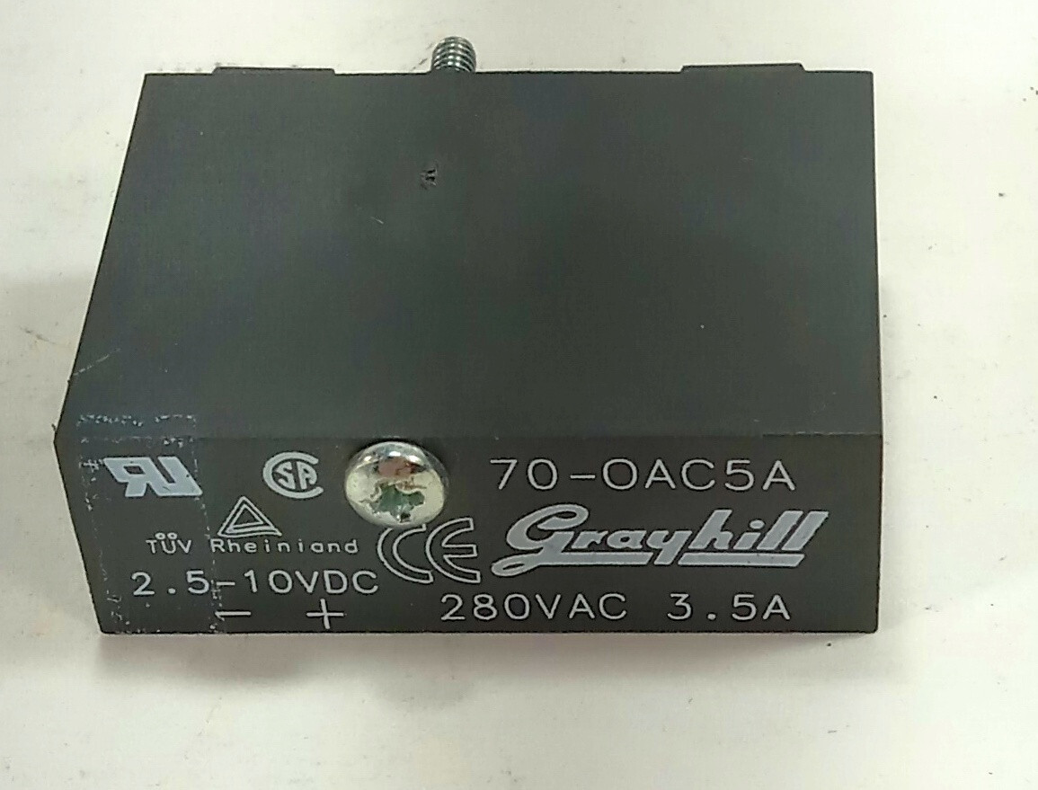 1 USED GRAYHILL 70-0AC5A 280 VAC 3.5 A I/O MODULE ***MAKE OFFER***