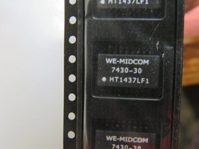WÜRTH 749 010 0111 Qty of 10 per Lot 350µH LAN 10/100 Base-T Pulse Transformer